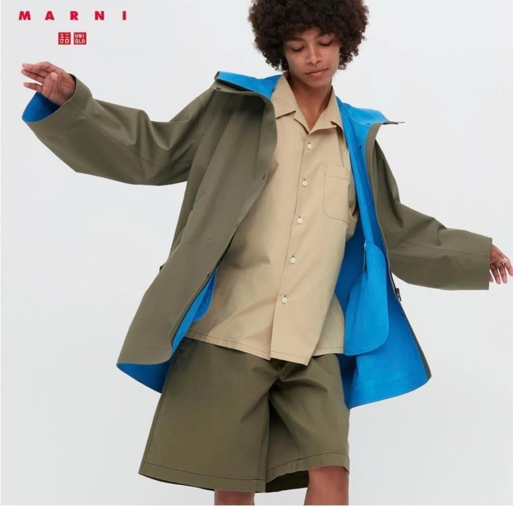Uniqlo x MARNI Block Tech Rain Coat